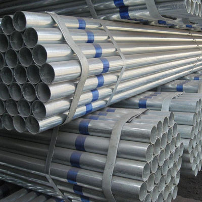 BS 1387 ASTM A53 Оцинкованные стальные трубы Gi трубы эскалаторы Цинк 40-600 г/м2