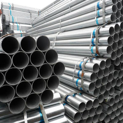 ASTM A36 Круглое бесшовное оцинкованное стальное трубопроводное покрытие цинком 200-500 г/м2