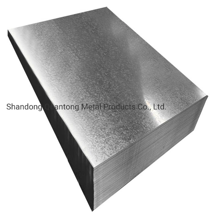 Dx54D Dx51d S350gd 80g 120g Hot Dipped Galvanized Steel Sheet Roofing Sheet