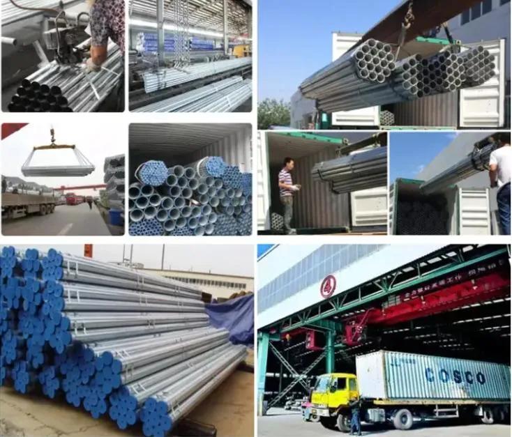 Galvanized Pipe Tube Support Custom Customizable Size, Ready to Ship